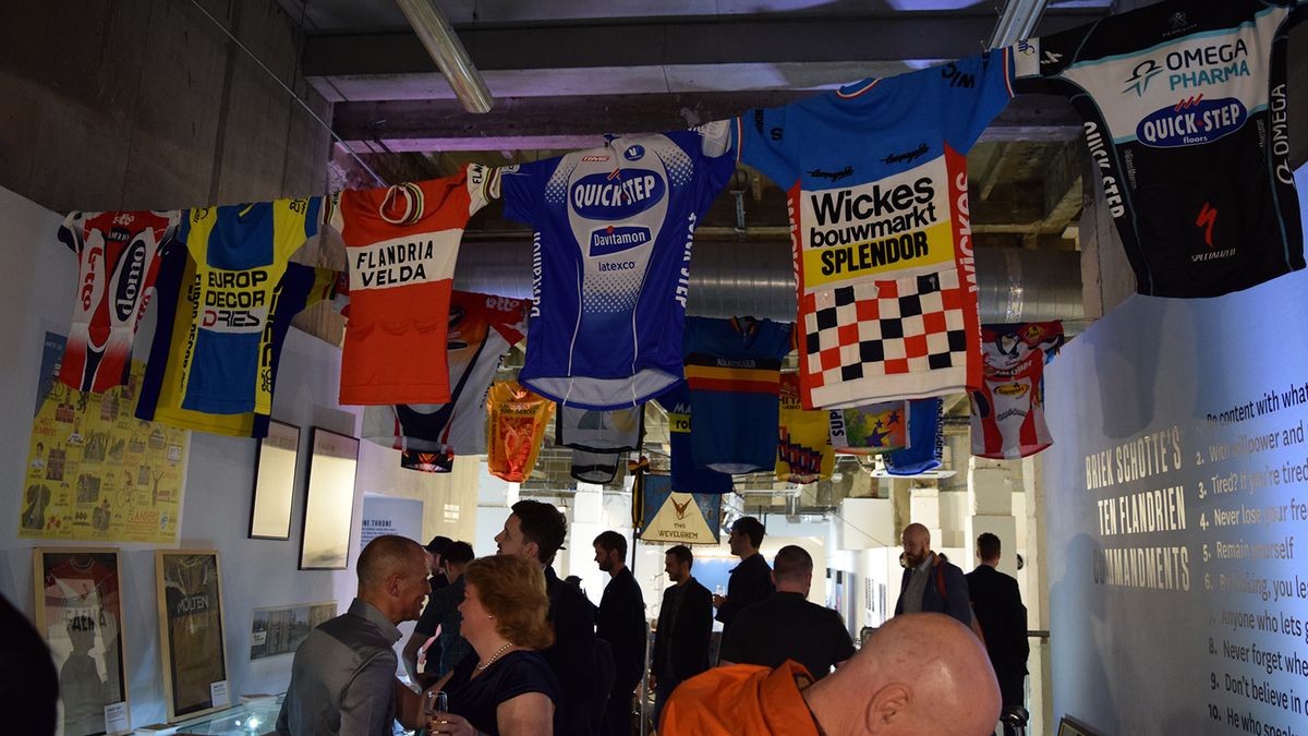 More jerseys on display at the show