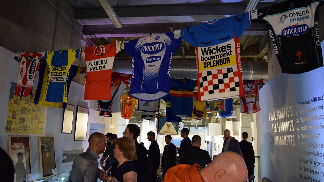 More jerseys on display at the show