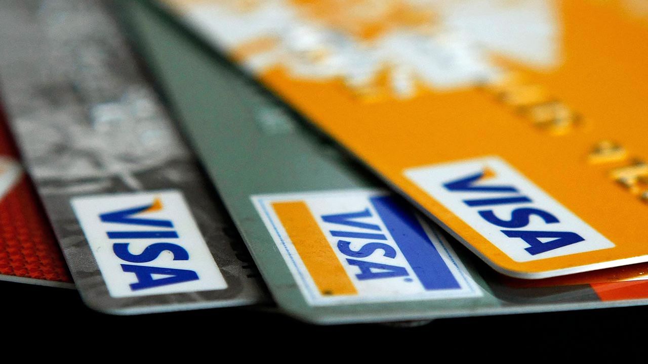 Multiple Visa credit cards