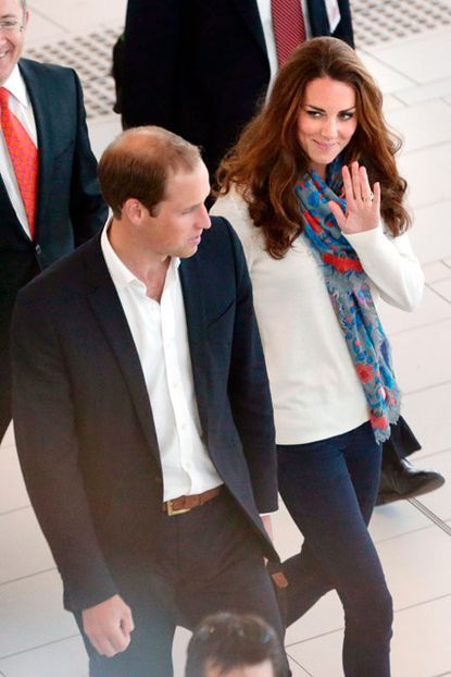 Prince William and Kate Middleton return home from Diamond Jubilee tour