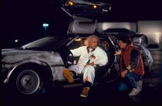 delorean time machine