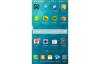 Samsung Galaxy S5 (Sprint) Homescreen