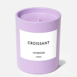 Croissant scented candle