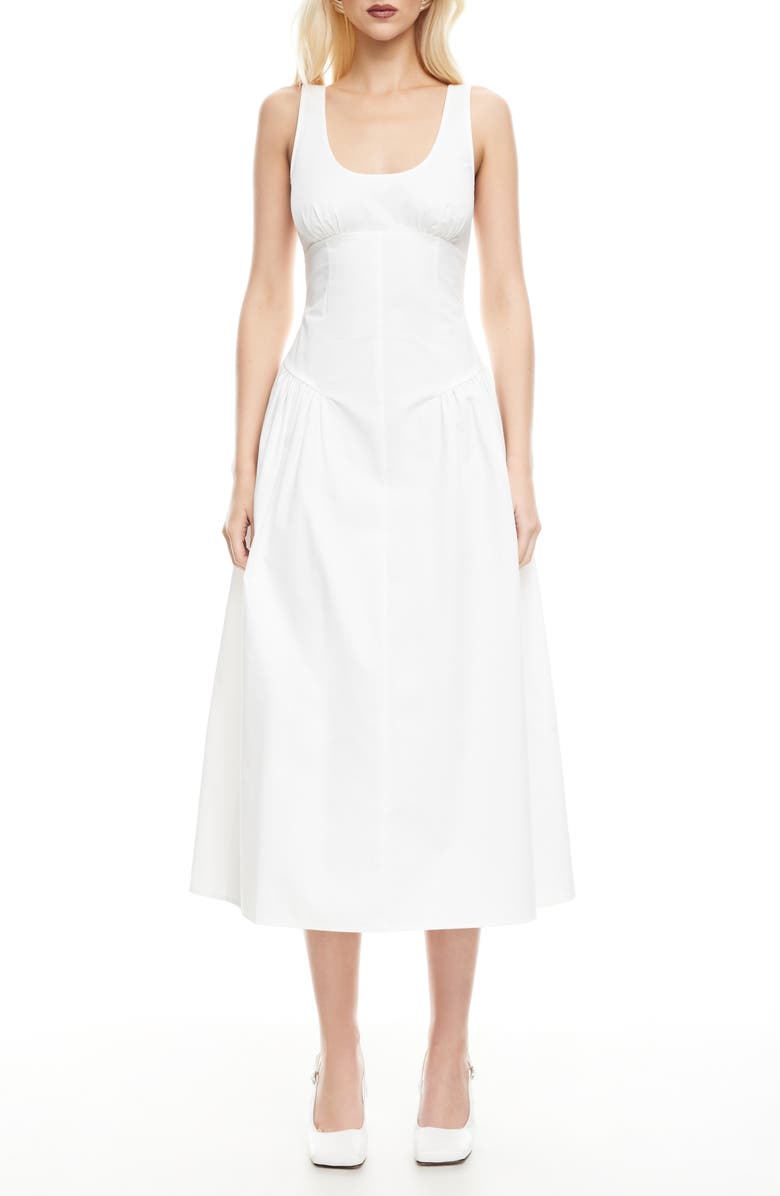 Luna Rosa Sleeveless Midi Dress