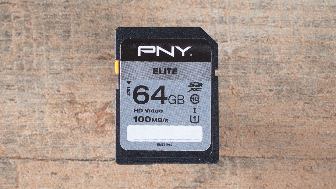 PNY Elite UHS I SD card