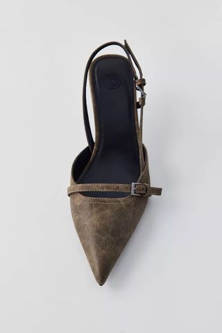 Urban Outfitters, Capri Buckle Slingback Heel