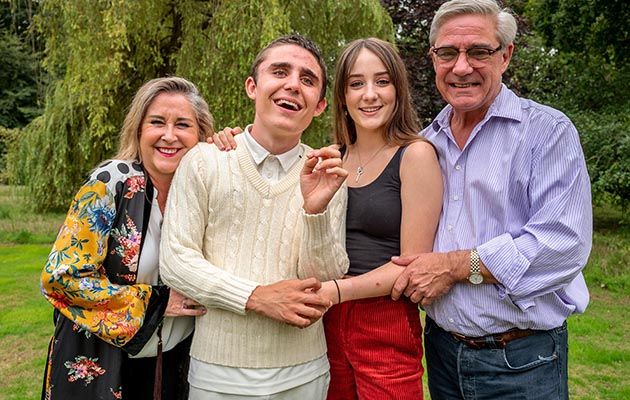 Gogglebox star Dom talks Steph and Dom Parker, with their children, Max, 18, and Honor, 15.