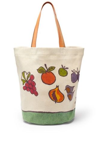 Mansur Gavriel Pascucci fruit-print canvas tote bag