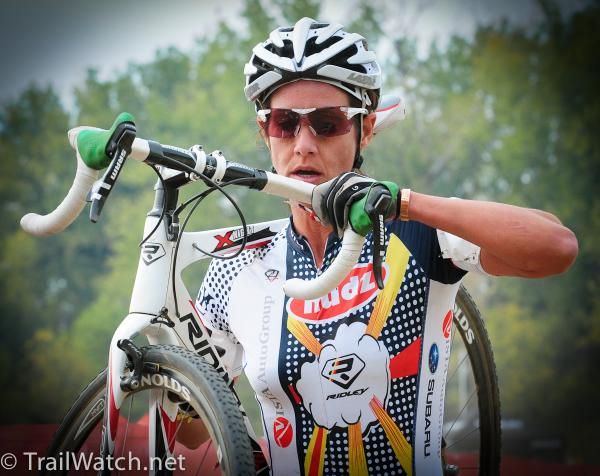 Nicole Duke (Hudz-Subaru) had a brilliant race today