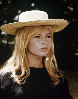 Brigitte Bardot's curtain bangs is one of the most iconic hairstyles ever