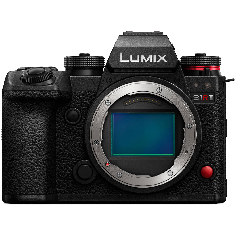 Panasonic S1R II on a white background