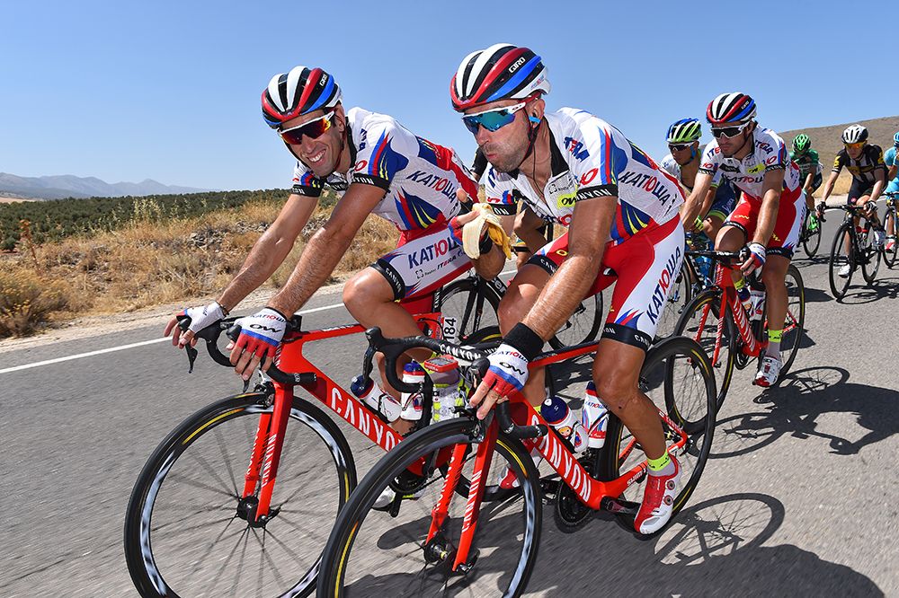Thumbs up from Katusha