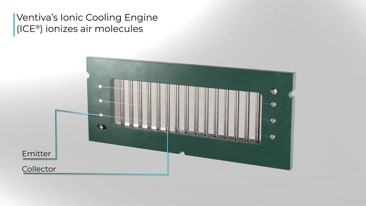 Fan-less cooling solution for laptops up to 40W launched — device uses movement of ions to generate airflow without any moving parts