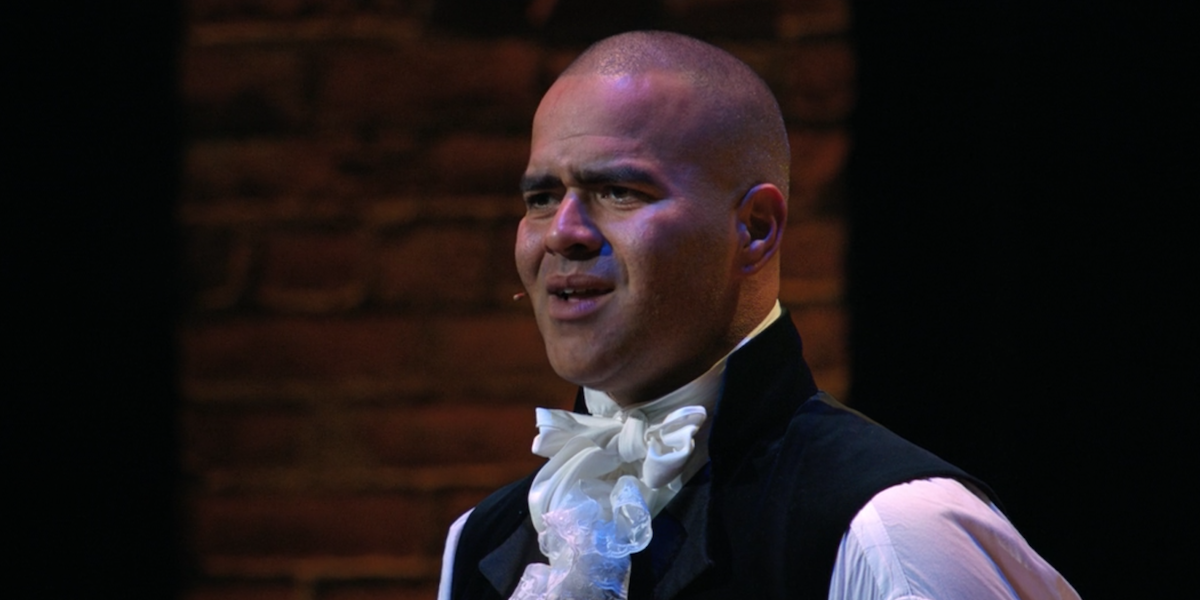 Christopher Jackson singing &quot;One Last Time&quot;