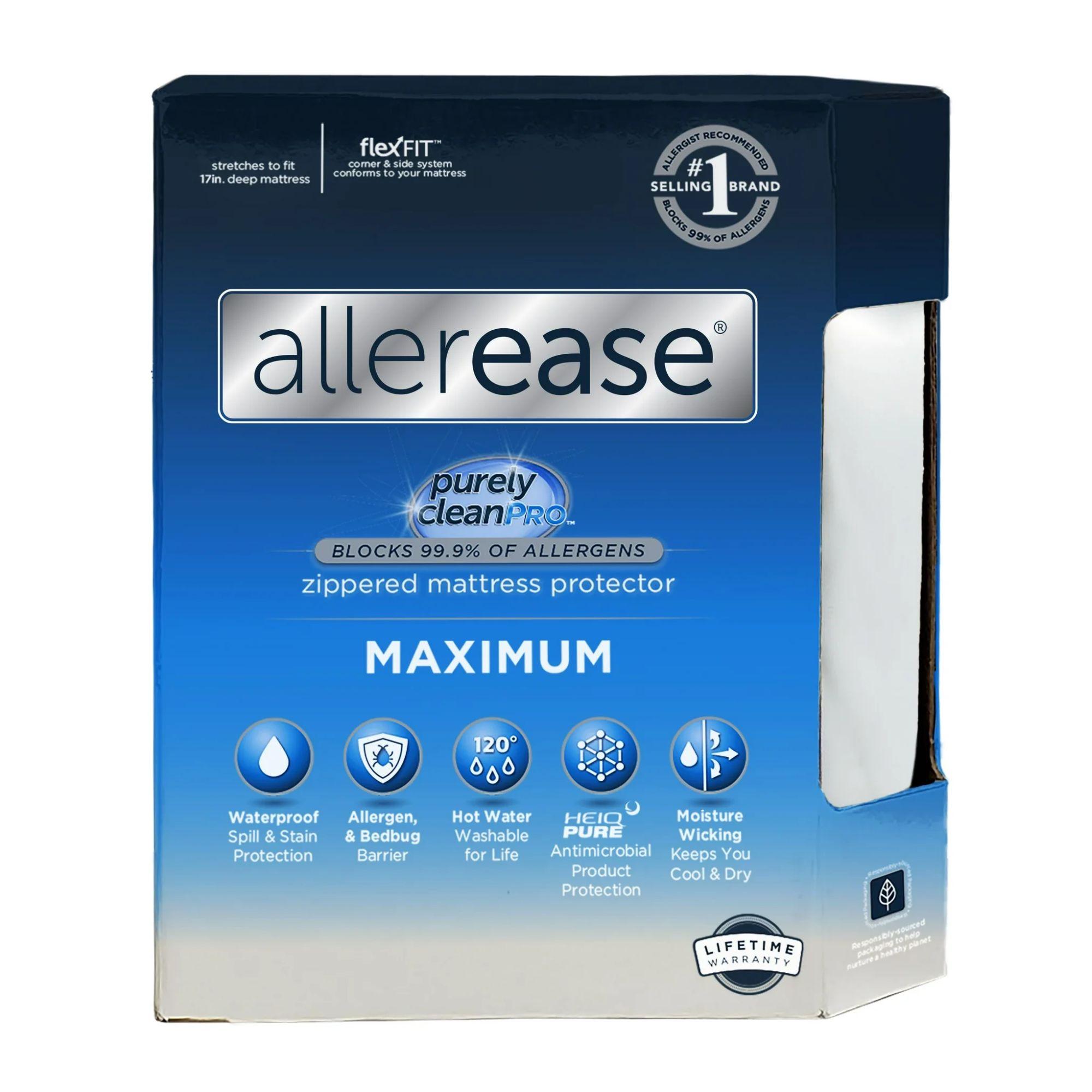Zippered mattress protector