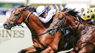 Mark Zahra riding Docklands to Queen Anne Stakes glory at Royal Ascot in 2025