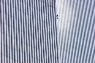 Man falling from the World Trade Center