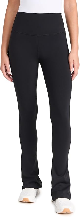 SPLITS59, Splits59 Women&#039;s Raquel High Waist Supplex Flared Legging, 30&amp;rdquo;, Black, S