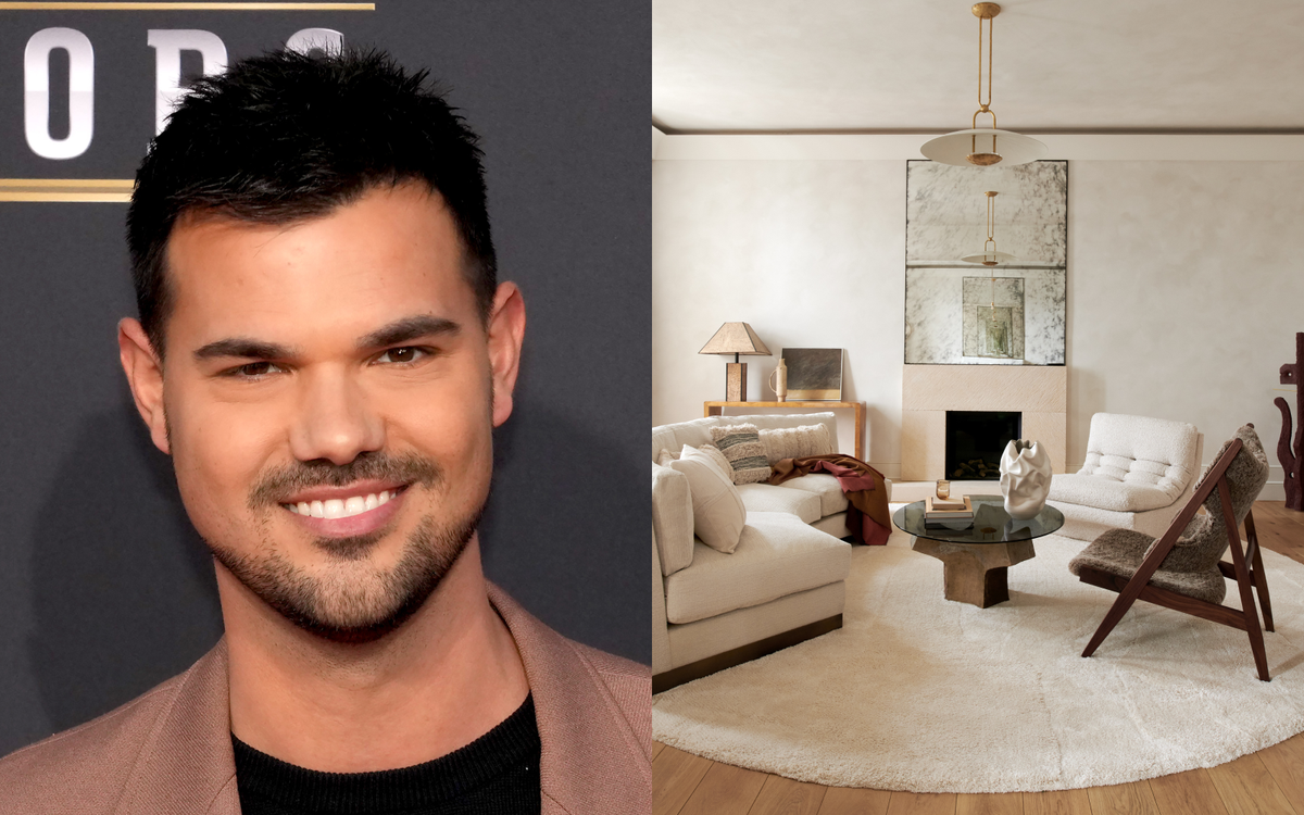 Le tapis de salon de Taylor Lautner apporte une touche moderne à un classique controversé des années 70