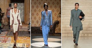 LFW SS25 Trends: Fitted Blazers