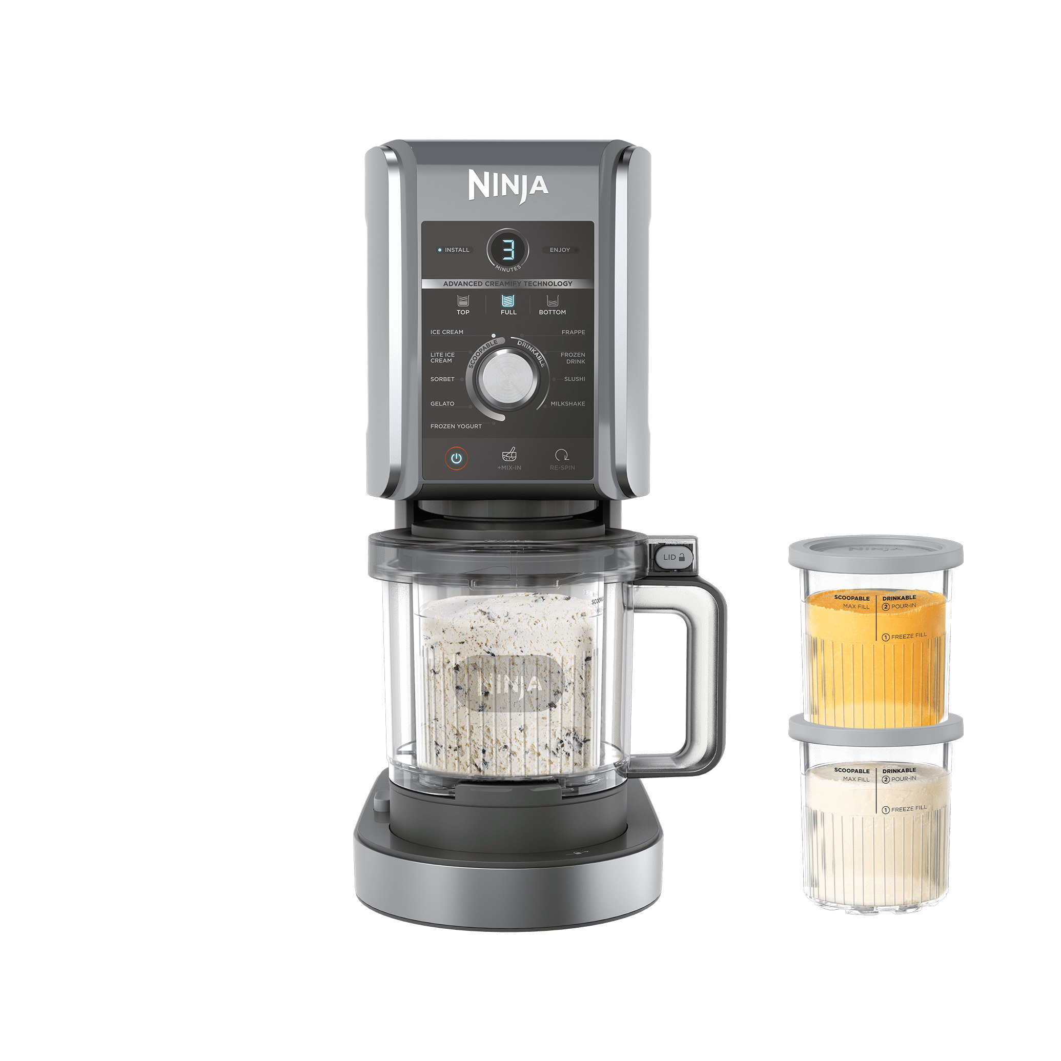 Ninja Creami Deluxe 10-In-1 Ice Cream and Frozen Drink Maker Nc501uk