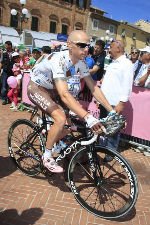 John Gadret has had a difficult start to this year's Giro d'Italia