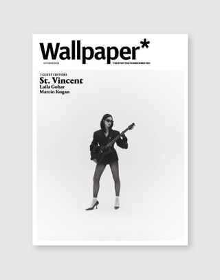 St Vincent covers Wallpaper* October 2024