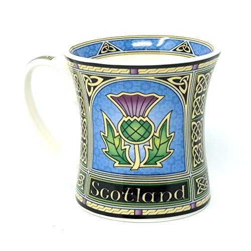 Bone China Scottish Thistle Mug