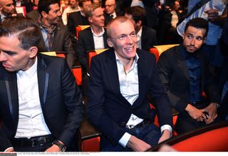 Robert Gesink was at the route presentation