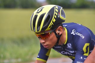 Caleb Ewan at the Giro d'Italia