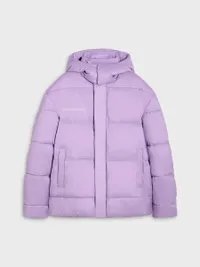 Pangaia, FLWRDWN™ oversized short puffer jacket, $750 | £585