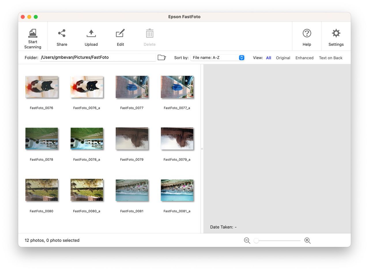 Epson FastFoto Software