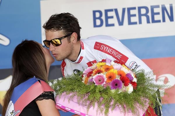 Adam Blythe was too cool for school in the Tour of Belgium podium