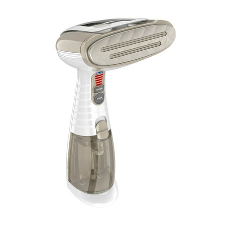 Conair Turbo Extreme Steam Hand Held Fabric Steamer, White/champagne Gs59