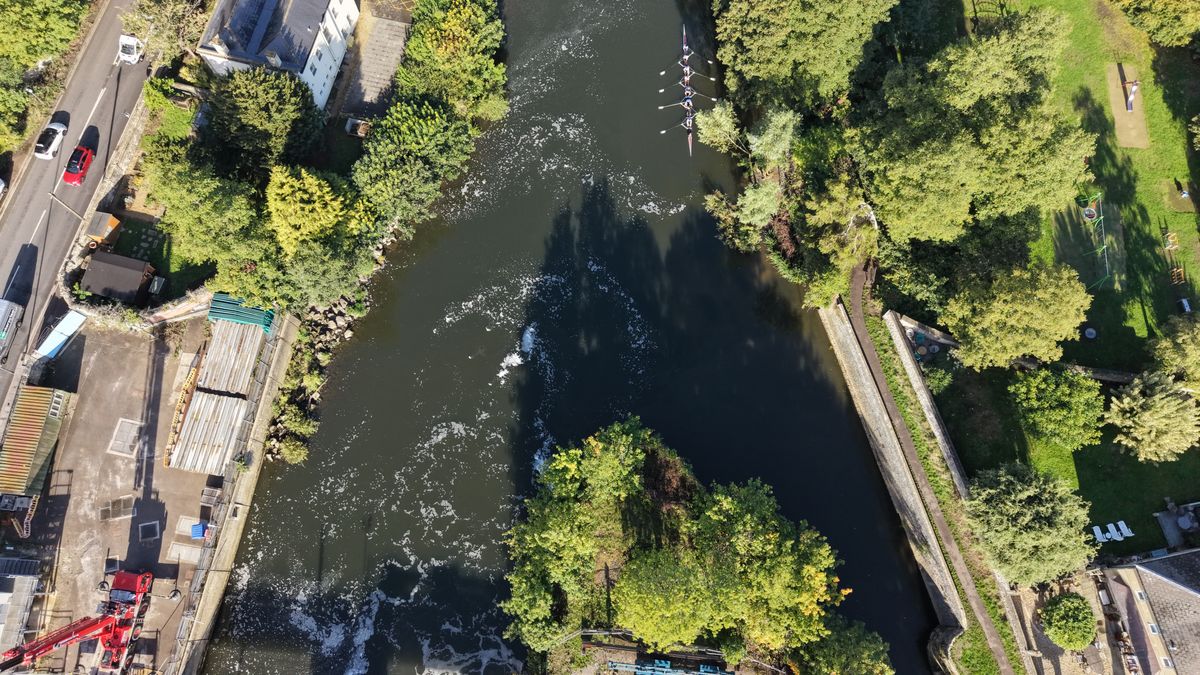 A photo taken on a DJI Mini 5 Pro drone