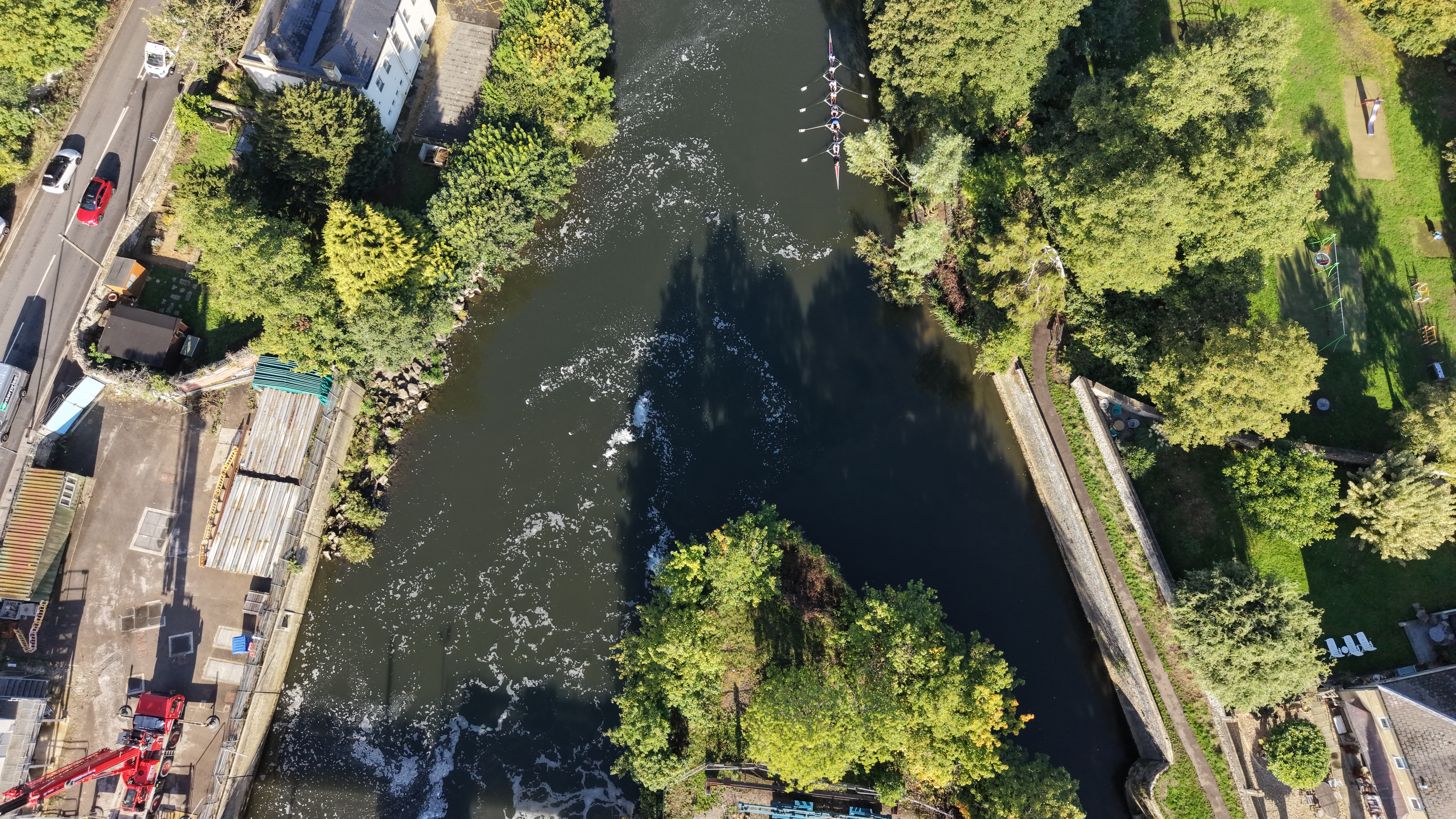 A photo taken on a DJI Mini 5 Pro drone