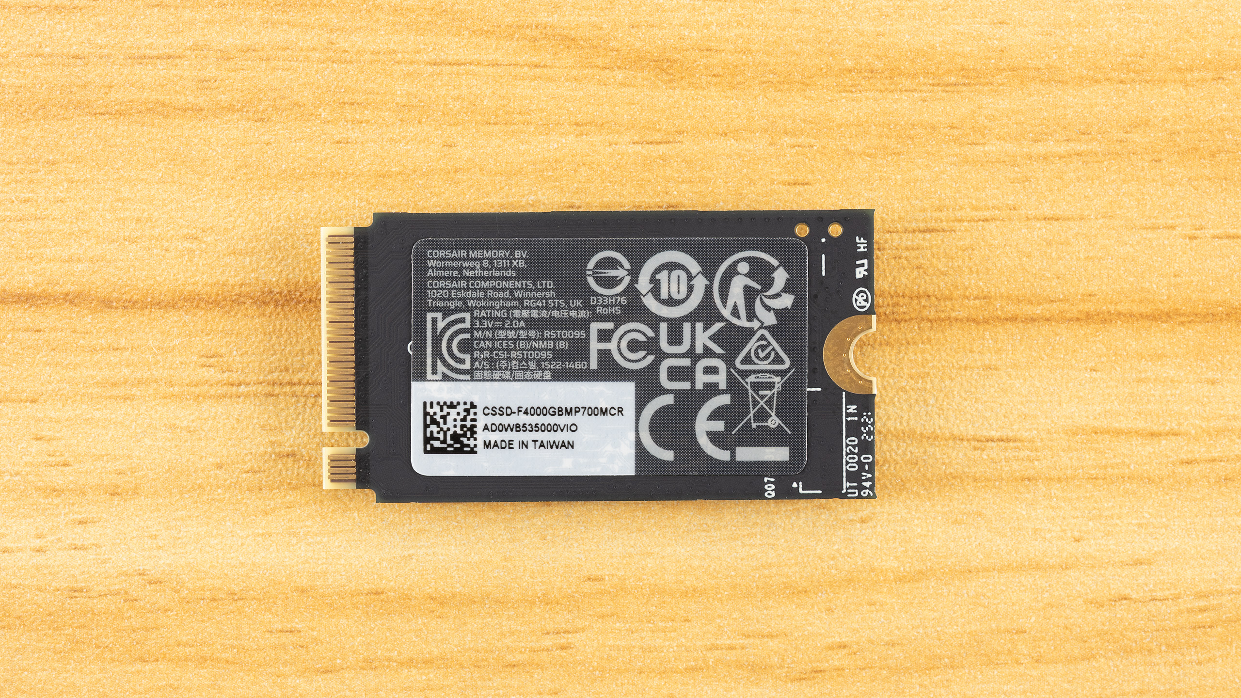 Corsair MP700 Micro 4TB SSD