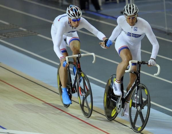 The current UCI World Cup champions were unable to stop the Australian team.