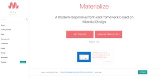 Web dev tools: Materialize