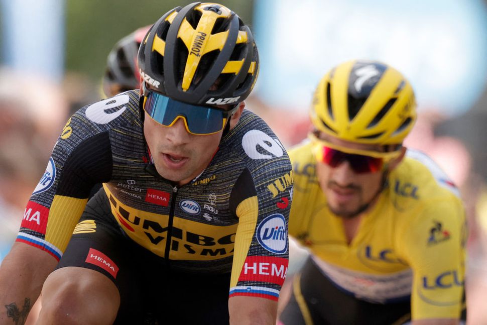 Tour de France: Primoz Roglic crashes with team boss stating his leader ...