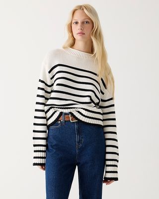 Rollneck™ Sweater in Stripe