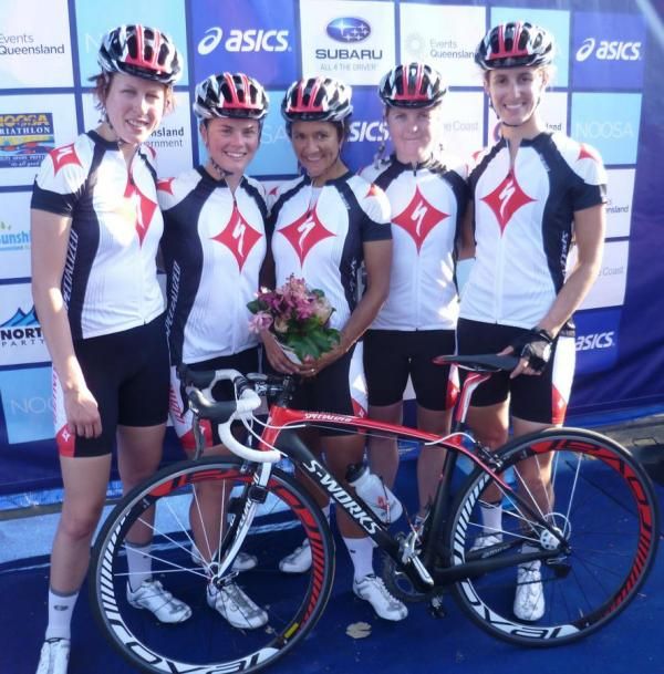 The Specialized Women SA team at the Noosa Grand Prix