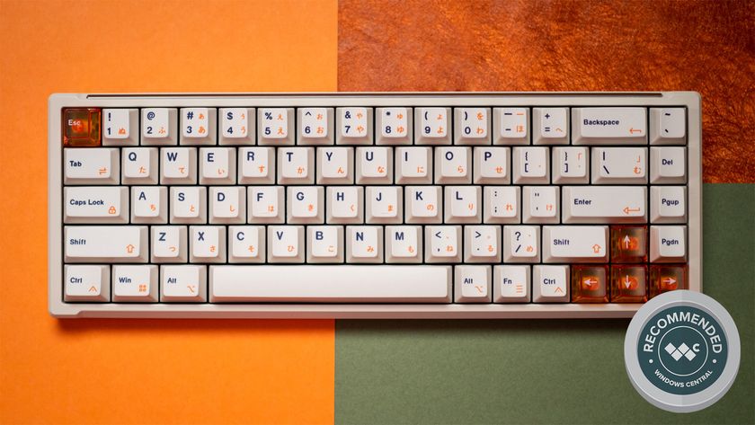 Luminkey Magger68 HE keyboard with &#039;Recommended&#039; award badge from Windows Central