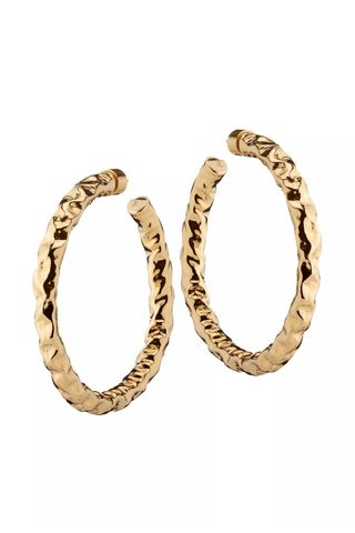 Jennifer Fisher Maeve 10K-Gold-Plated Petite Hoop Earrings