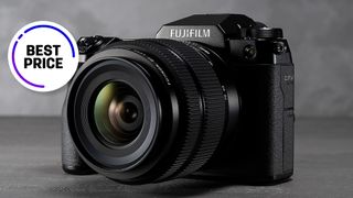 Best price for Fujifilm GFX 50S II camera fitted with lens