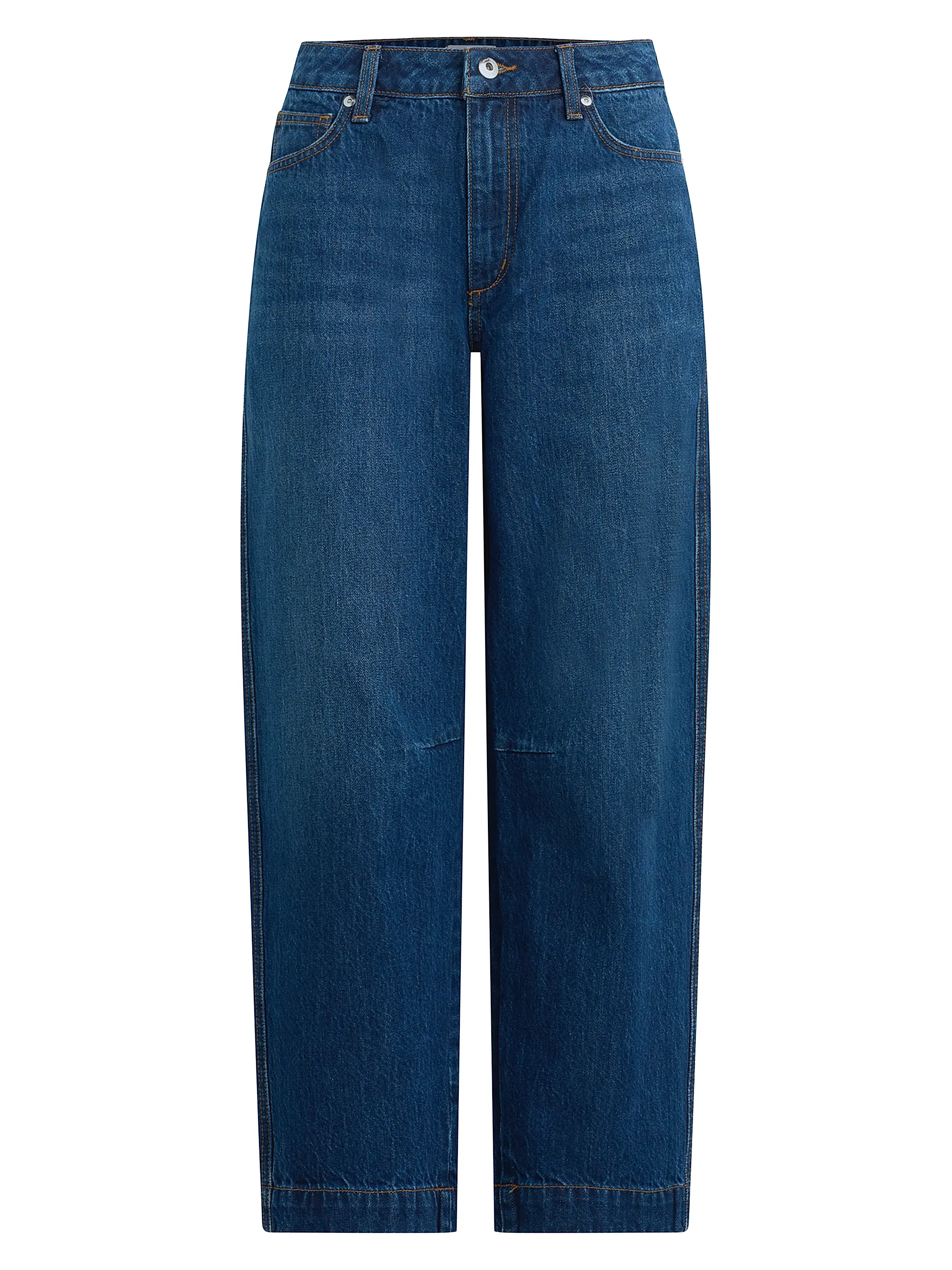 The Wilder High-Rise Relaxed Barrel Jeans