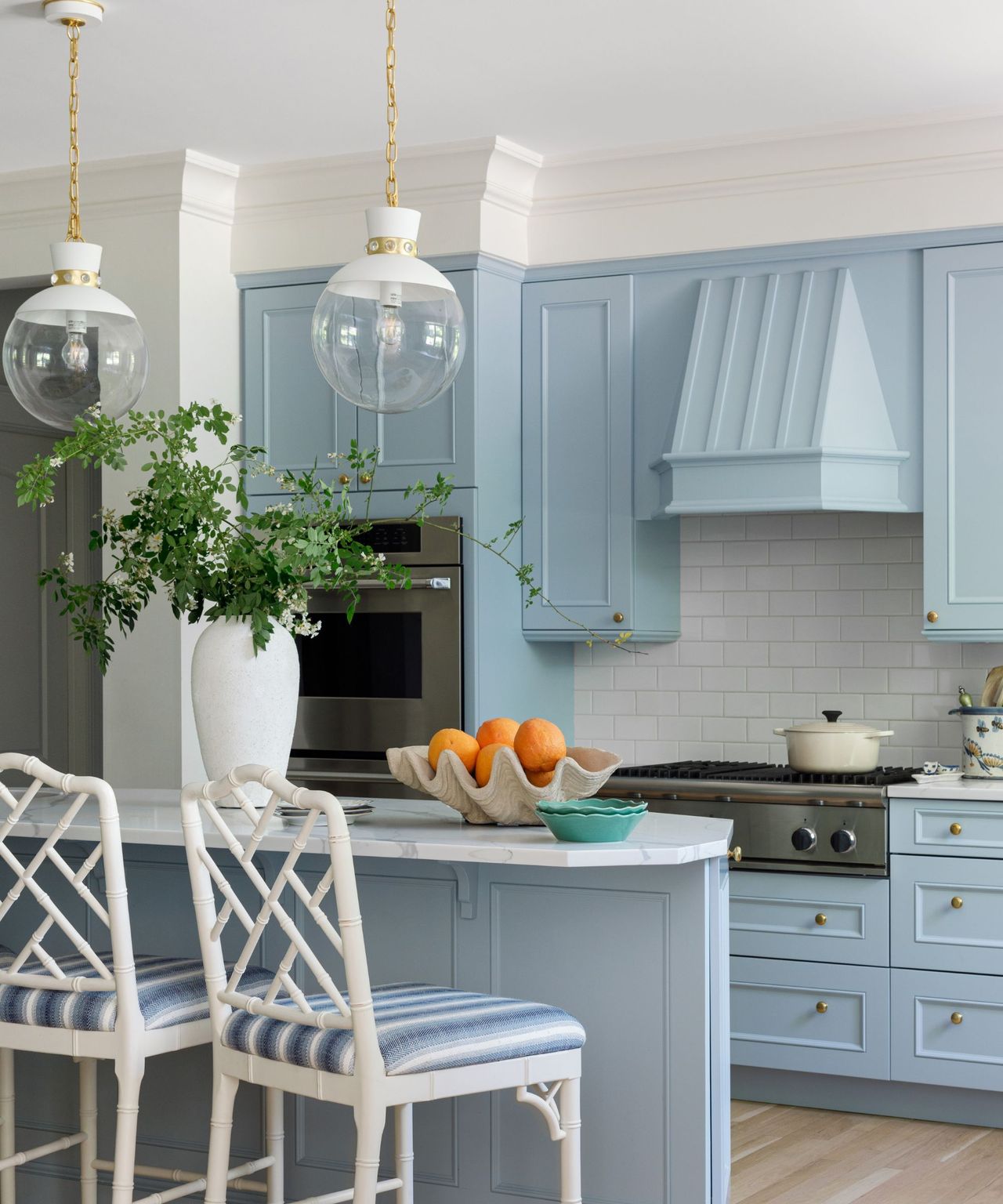 10 light blue kitchen ideas for a bright, versatile scheme