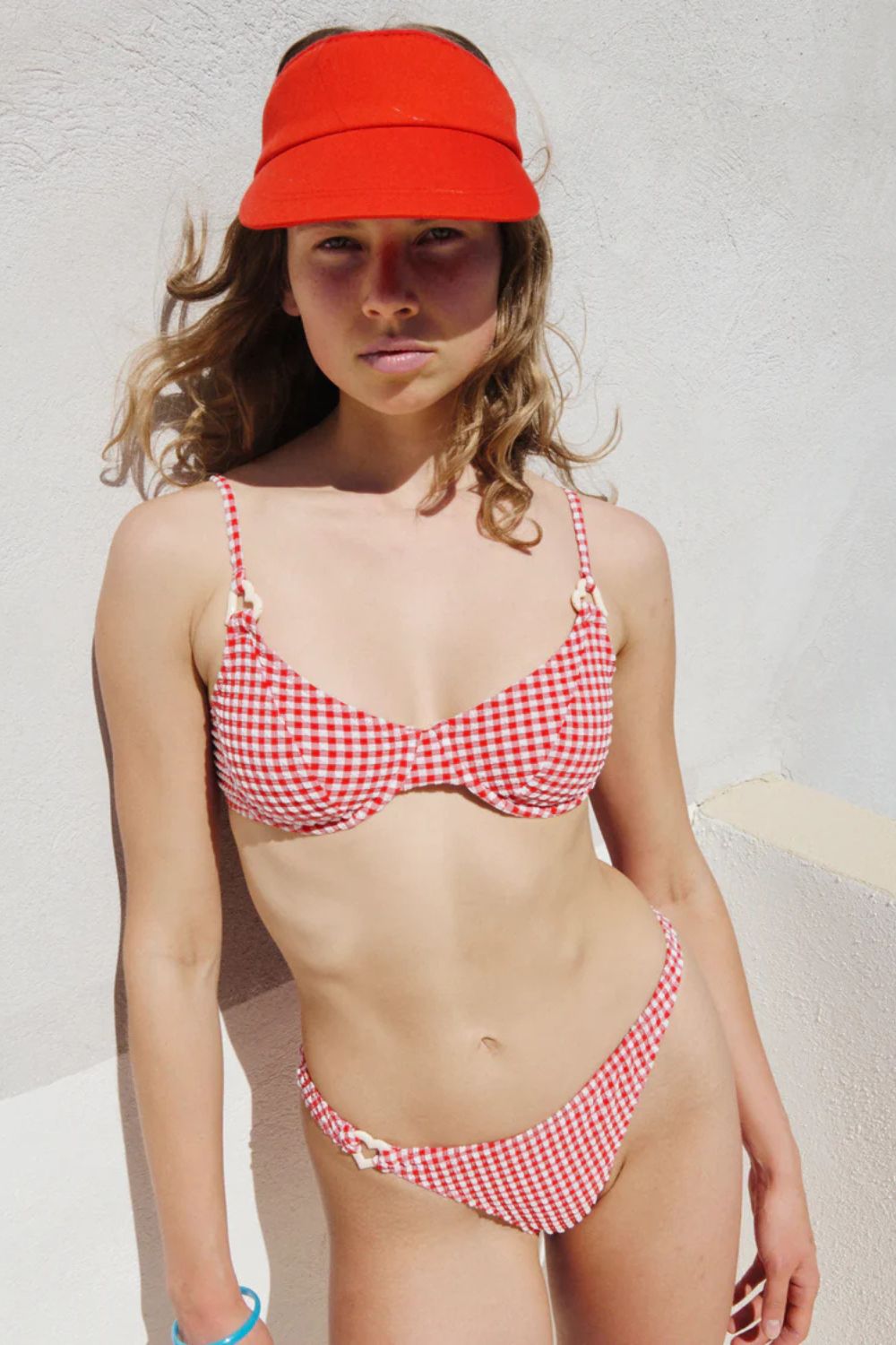 Fruity Booty Gingham Bikini Top