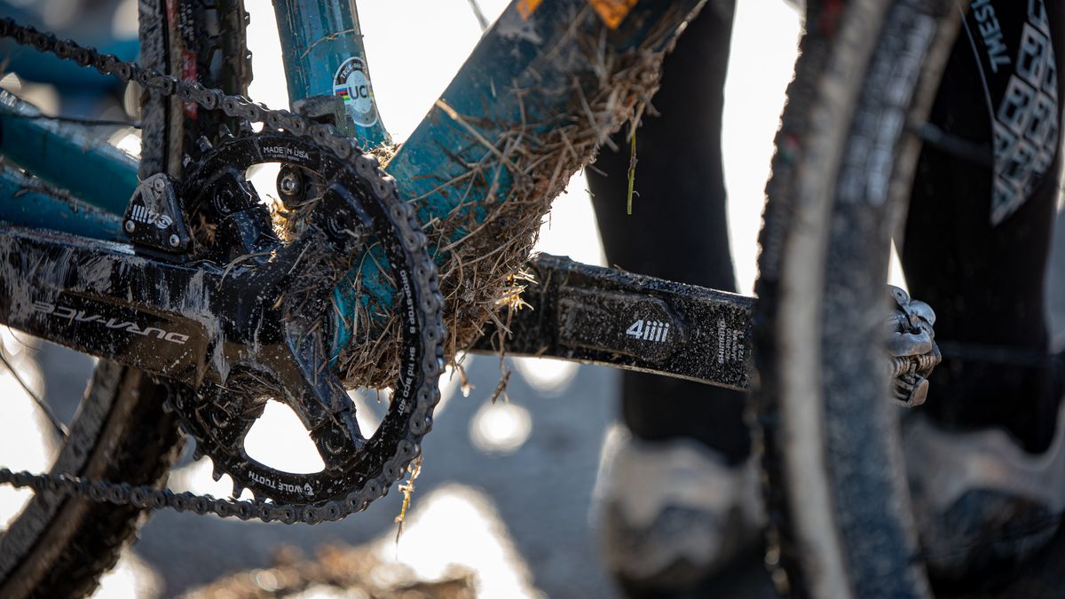 power meter on gravel bike