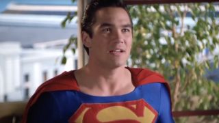 Dean Cain suited up as Superman